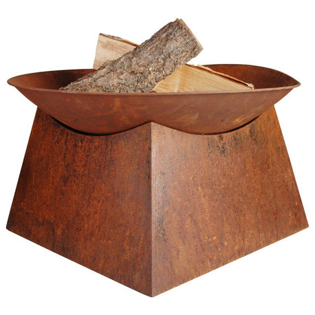 22" Round Steel Fire Bowl