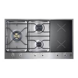 Bertazzoni 36" Design Series Segmented Cooktop, Stainless Steel | PM363I0X - Cooktops