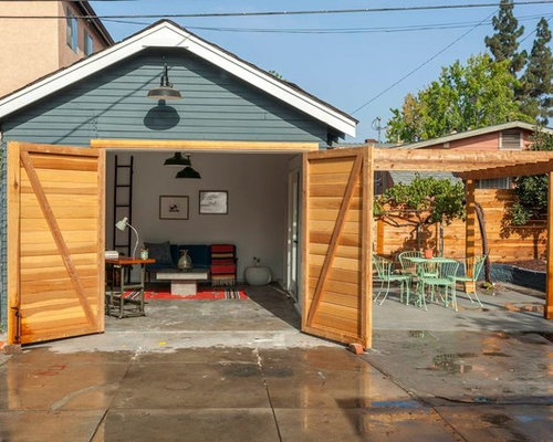 Corrugated Metal Garage Home Design Ideas, Pictures, Remodel and Decor