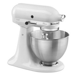 4-1/2 qt. Tilt Head Stand Mixer in White - Mixers