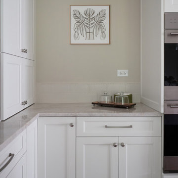 Classic Transitional Kitchen, Family Room and More