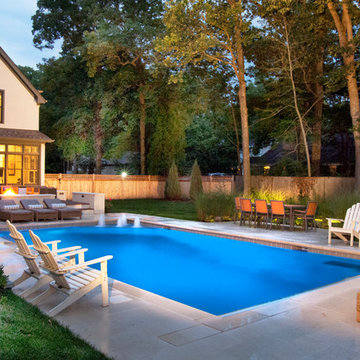 Lake Bluff, IL Swimming Pool with Swim Resistance System