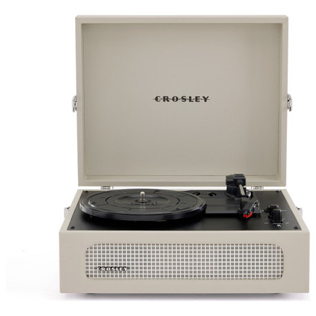Voyager Bluetooth Vinyl Record Player, Dune