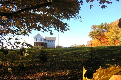 This is an example of a farmhouse home in Grand Rapids.