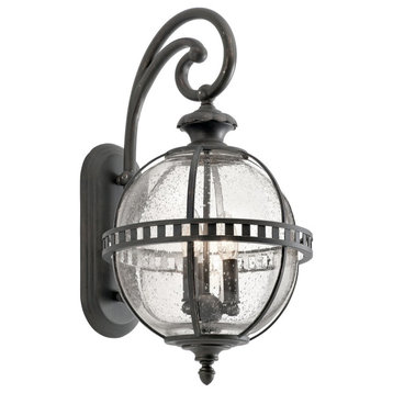 Kichler Halleron 3 Light Large Outdoor Wall Sconce in Londonderry