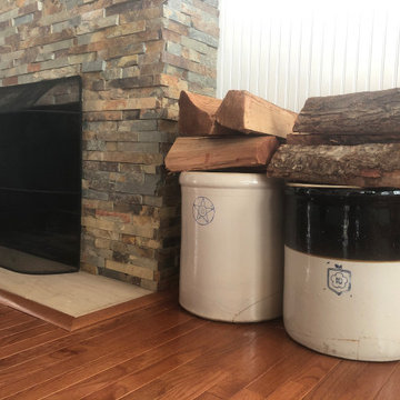 Dutch Colonial Revival 1926 Living Room