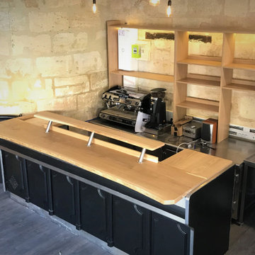 Comptoir du restaurant Poulette
