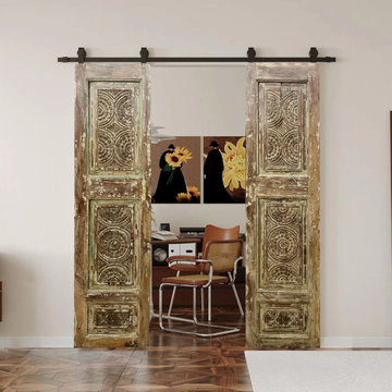 Sacred Spaces: How Carved Buddha Doors and Panels Enhance Yoga Studios and Welln