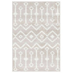Unique Loom - Unique Loom Beige/Ivory  Moroccan Trellis Area Rug, Beige/Ivory, 2'2x3'0 - With pleasant geometric patterns based on traditional Moroccan designs, the Moroccan Trellis collection is a great complement to any modern or contemporary decor. The variety of colors makes it easy to match this rug with your space. Meanwhile, the easy-to-clean and stain resistant construction ensures it will look great for years to come.