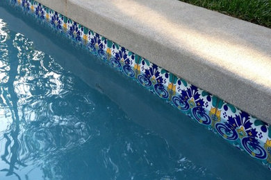 This is an example of an arts and crafts pool in San Francisco.