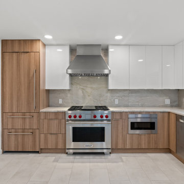 Kitchen and bathroom design and build in Broadmoor, Seattle