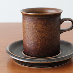 ARABIA アラビア Ruska ルスカ コーヒーカップ&ソーサー - コーヒーカップ＆ソーサー