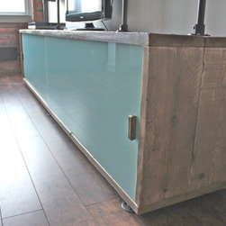 Simeon Reclaimed Scaffolding Board Storage/Media Unit - TV Stands & Units