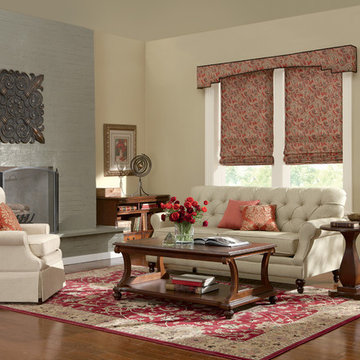Coordinating Window Treatments For The Living Room