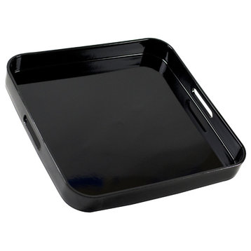 Lacquer Square Serving Tray