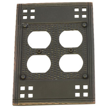 Double Outlet Switch Wall Plate