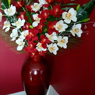 Silk Flowers for Home Decor