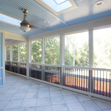 White Screened Porch