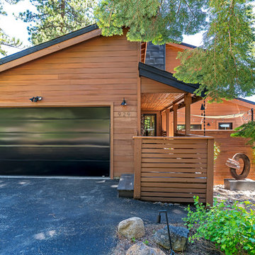 Incline Village Home - remodel, art placement, and landscape design