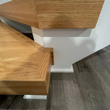 Project #99 | Modern Winder Staircase