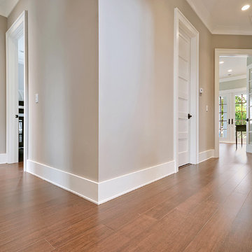 Rustic Amber Wide Plank Strand Bamboo Flooring