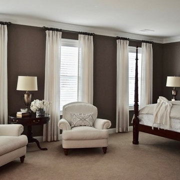 Serene and Traditional Master Bedroom- Aldie, VA