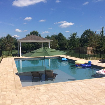 Classic Pool and Fire Pit