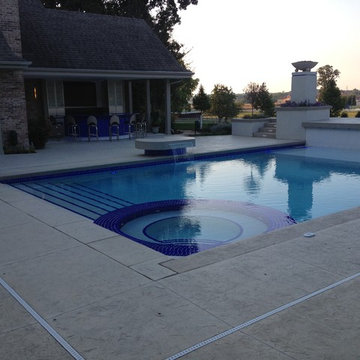 Pool with Accent Lighting