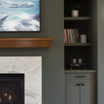 A Nature-Inspired Kitchen & Living Room with Natural Quarter-Sawn White Oak