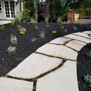 Linda Vista, Orinda | Hardscape - Rock Walkway Build