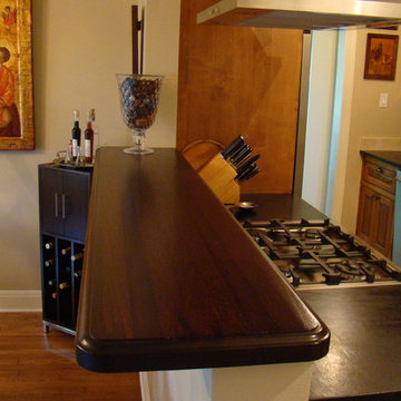 DeVos Woodworking Custom Wenge Bar Top