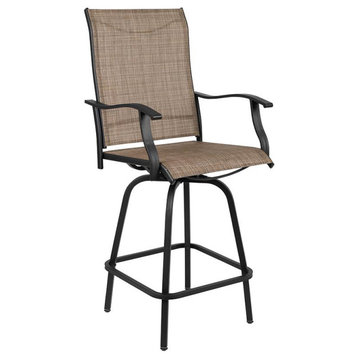 30 All-Weather Patio Swivel Outdoor Stools