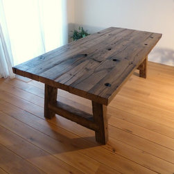 Oud eiken eettafel - Products