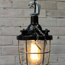 Industrial Cage Pendant Lights - Pendant Lighting