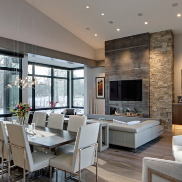 Glen Ellyn, IL - Modern - White Oak Tabletop