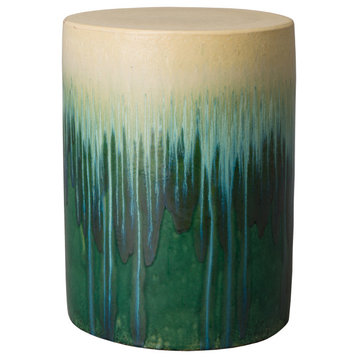 20" Stool/Table, Green