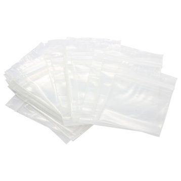 Rok Hardware 4"x4" 4 Mil Reclosable Poly Bags, Pack of 500
