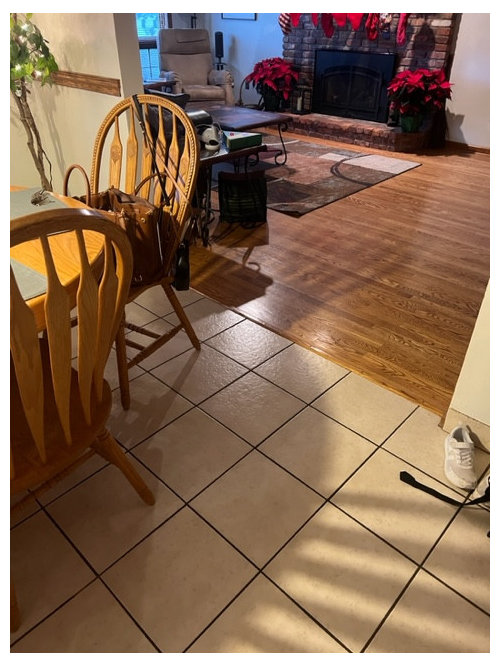 Can you put nonmatching wood flooring next to each other?