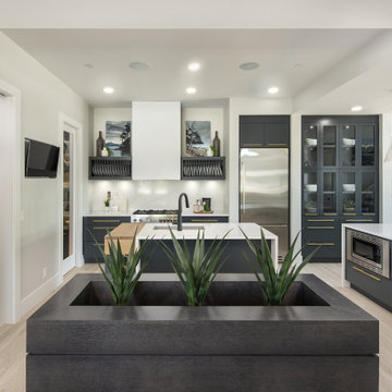 Bertazzoni Range and Refrigerator