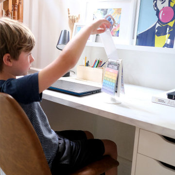 Kids Basement Workspace