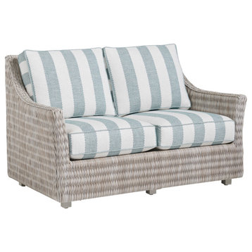 Seabrook Outdoor Love Seat by Tommy Bahama