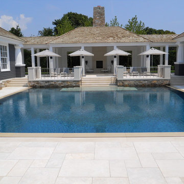 Infinity Edge, Negative Edge, Vanishing Edge and Rimless Pools