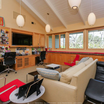 New Windows in Delightful Family Room - Renewal by Andersen San Francisco Bay Ar