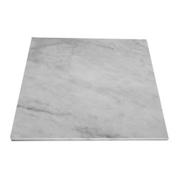 Carrara Marble Italian White Bianco Carrera 12x12 Marble Tile Honed - Home Decor