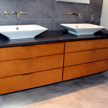 Oriental Inspired Bathroom Remodel