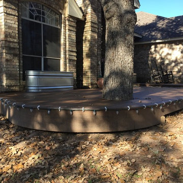 Front yard deck