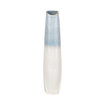 Tides Ceramic Floor Vase, Large