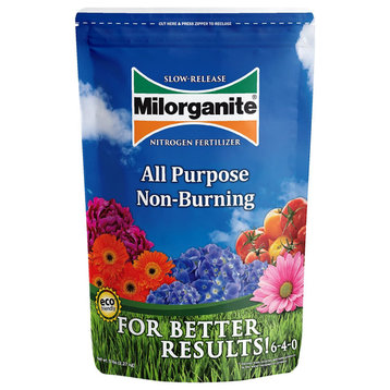 Milorganite All-Purpose Eco-Friendly Slow-Release Nitrogen 6-4-0 Fertilizer