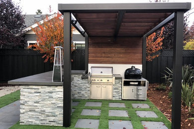 Example of a patio design in San Francisco
