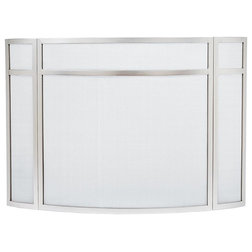 Contemporary Fireplace Screens by Hansen Wholesale